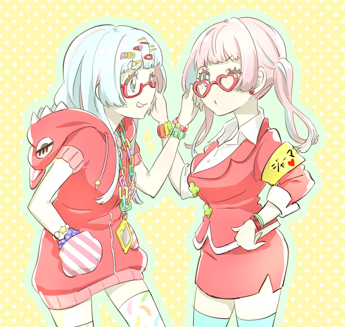 0707 ナナピク 七咲ニコル生誕祭18 六咲コニー誕生祭18 さやか君のイラスト