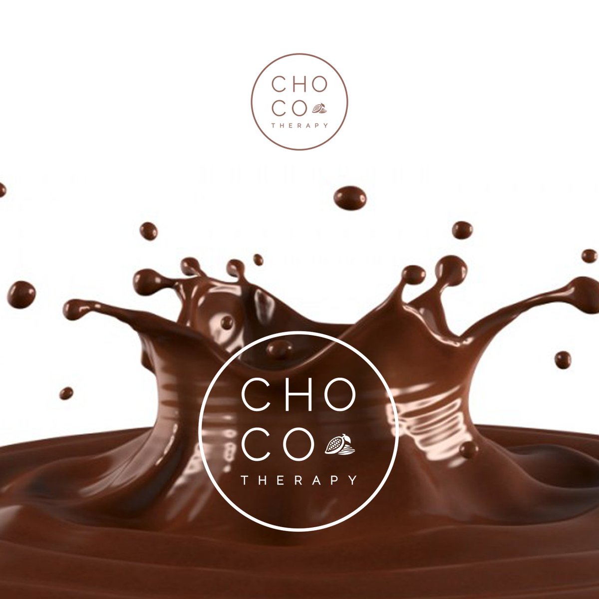 ShoolinD's tweet photo. Designed logo for Chocotherapy, they sell food products &amp; more specifically dessert products such as brownies, cookies &amp; small dessert bites like truffles etc. #LogoDesign #Logo #GraphicDesign #conceptart #SaturdayMotivation #WorldChocolateDay #ChocolateDay #cocoa #ChocoLateBomb https://t.co/9aoGMIt2q7