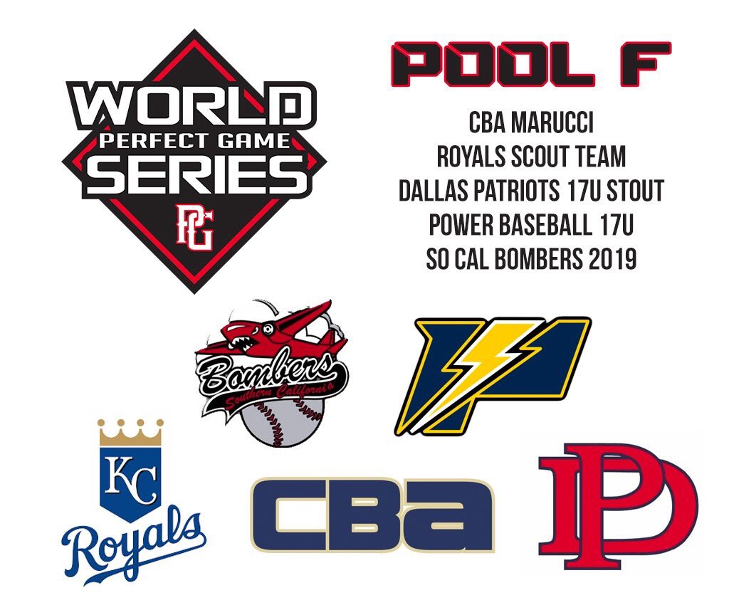 Perfect Game USA on Twitter "Pools for the 17u PG World Series were