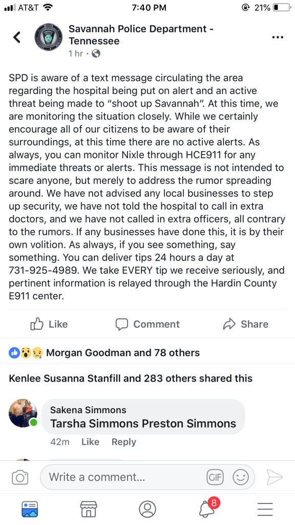 KYerby's tweet photo. Y’all stay in the house tonight, Savannah’s getting crazy https://t.co/zKaA1CxXmx