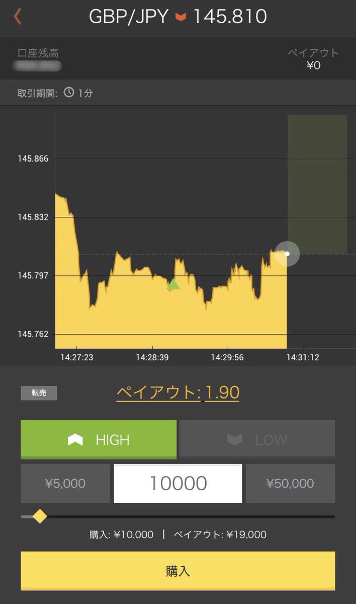 kt0000y's tweet photo. 昨日はなんかずっとゴロゴロ
してたくてひたすら携帯いじって
家に引きこもってた🙌🏻笑

暑さのせいか気分乗らない、、

でも気分乗らない中でも昨日は
バイナリーに対しては熱心🤭🌟
簡単に23000円稼げたから良し🤣 https://t.co/aNxx89ODmg