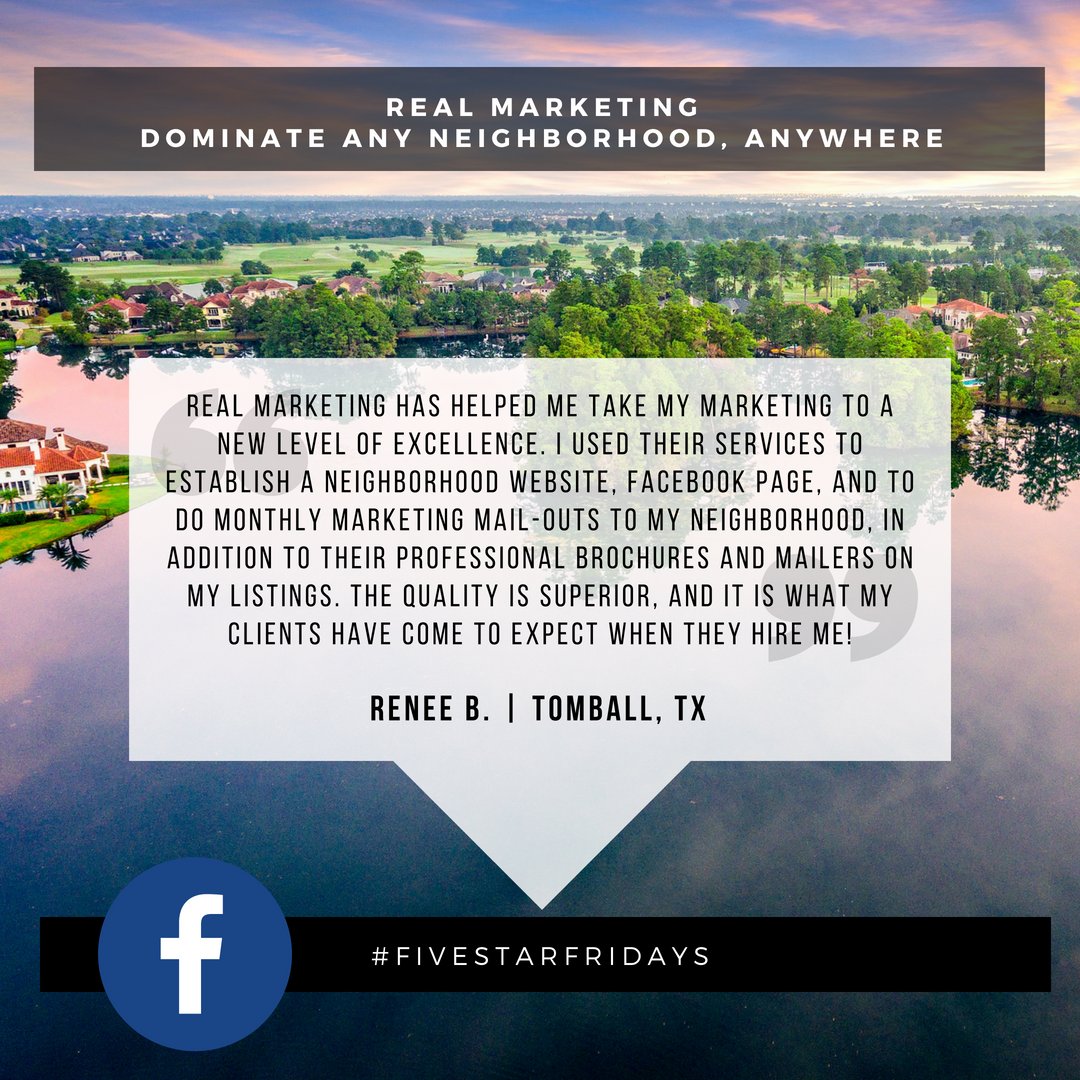 MyREMplan's tweet photo. Check out our 5-star reviews on Google &amp; Facebook!
REAL Marketing | Dominate Any Neighborhood, Anywhere
Print // Digital // Social Media // Web
.
.
#realmarketing4you
#realestate #realestateagent #broker #realestatelife
#realestateinvestor #realtor #realtorlife #realtors https://t.co/4jGgfvDjnf