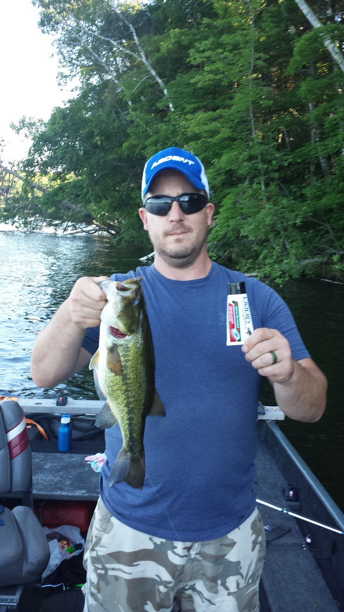 Great day on the water with my boy. @LiquidMayhem_ new Anise Craw made all the difference! #liquidmayhem #nofishcanresist #mayhemmilitia #bass #bassfishing #kidsfishing #qualitytime