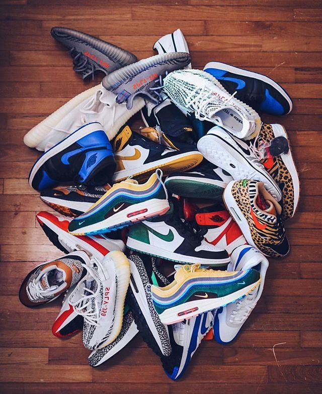 kicksonfire's tweet photo. How many sneakers have you picked up in 2018 so far? #kicksonfire 📸 @blackbi1rd https://t.co/iXaPkPFroA