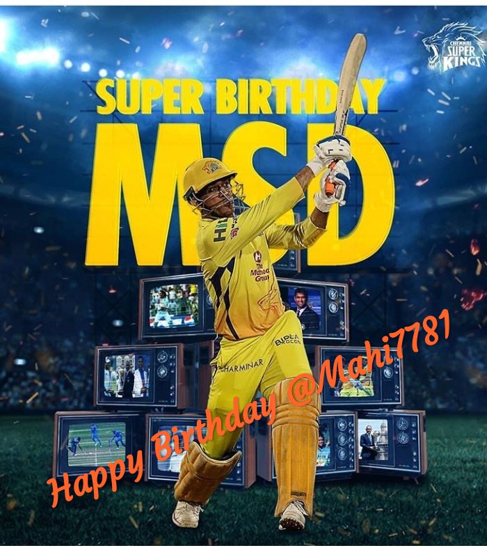 simple_1973's tweet photo. @msdhoni Happy birthday to @msdhoni
Many many Happy Returns of the day #caption_cool https://t.co/mElPxJ4xYg