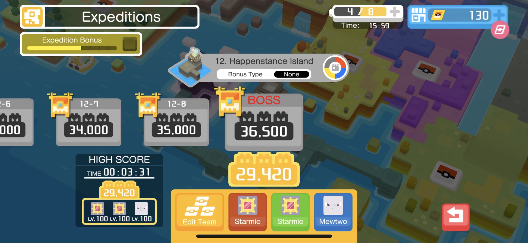 Justin Wong on X: FINALLY BEAT THE LAST LEVEL ON POKÉMON QUEST! DOUBLE  STARMIE + MEWTWO BULK UP TOO OP  / X