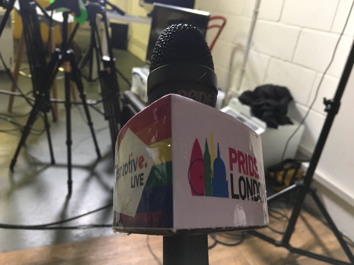 disruptivelive's tweet photo. Good Morning World! We’re en route to Pride in London. Can’t make it? Watch the whole thing LIVE with us on @PrideInLondon from 12pm BST

https://t.co/Bwsmct2bJK

#Pride #PrideMatters #DisruptiveLIVE #London https://t.co/tFI6fS0MOy