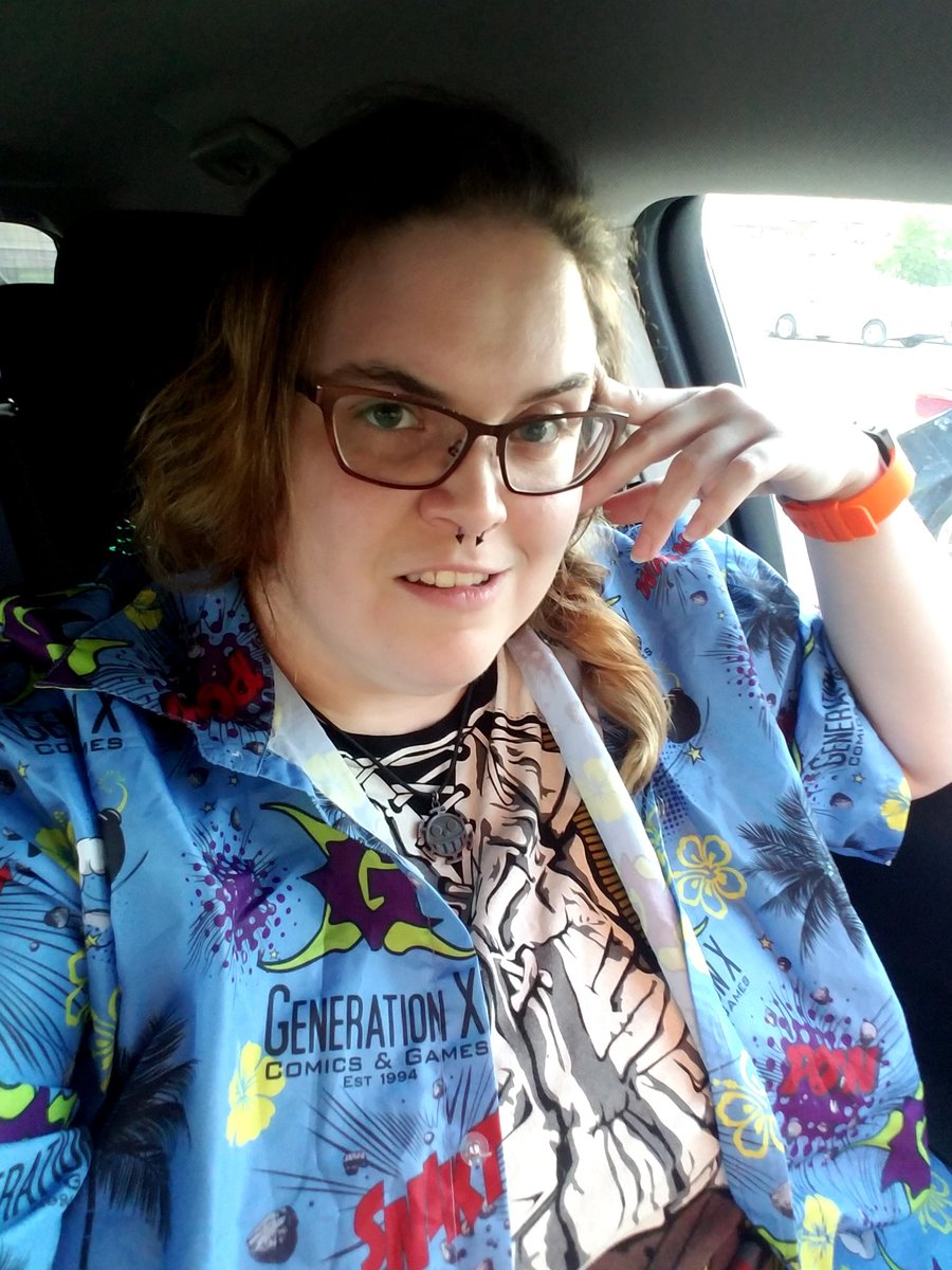 XiggyXM's tweet photo. #notyourbinary Randi | 26 | He/They
I was lucky to be given a relatively genderneutral birthname but it's still been a helluva road to being more comfortable with who I am: a comics/manga nerd from hell https://t.co/t3YlXNiCS9