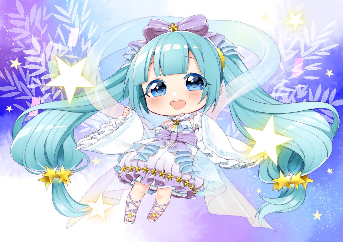 マスもふ Twitter वर 七夕ミクさん マスもふ Twitter वर 七夕ミクさん