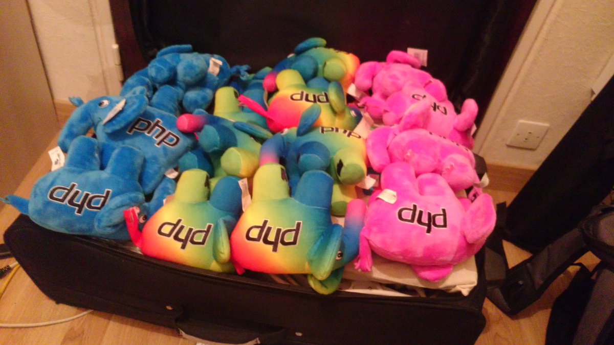 hellosct1's tweet image. Les @elePHPant_off #php sont partis au #rmll2018 #php5 #php7