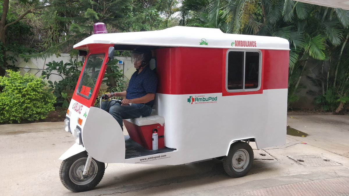 ambupod's tweet photo. #holistic #end2end #rural #telemedicine requires availability of #medicines on site. Now complete the cycle of primary care with the #AmbuPod and #eAmbuPod . Provide OPD consultations, tests, advice and medicines, at remote rural sites with the #AmbuPod. https://t.co/PjBHgzADEY https://t.co/htYD5Von7a