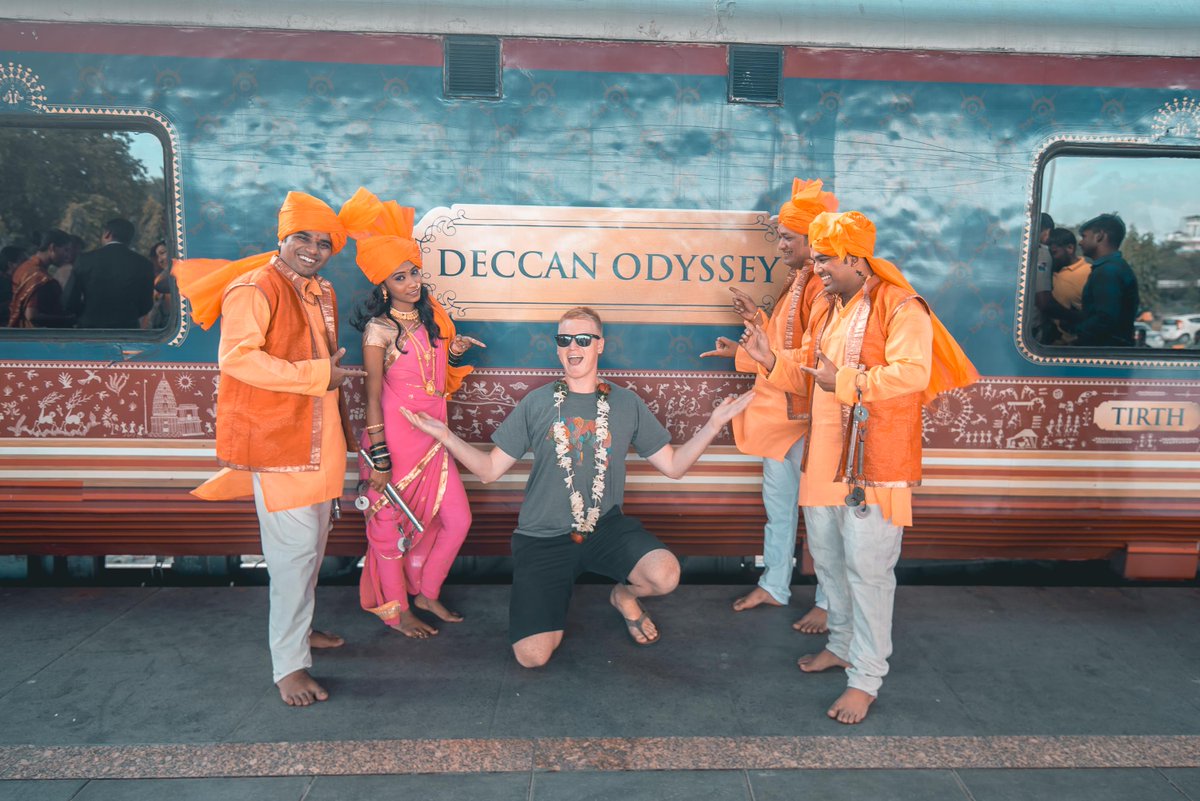 Join Jones as he shares his incredible experiences on his journey aboard the Deccan Odyssey as part of The Great Indian Blog Train. As he says, it’s a luxury train journey he’ll never forget! #IndiaBlogTrain #luxurytrain #IncredibleIndia 
bit.ly/2zg4iy5