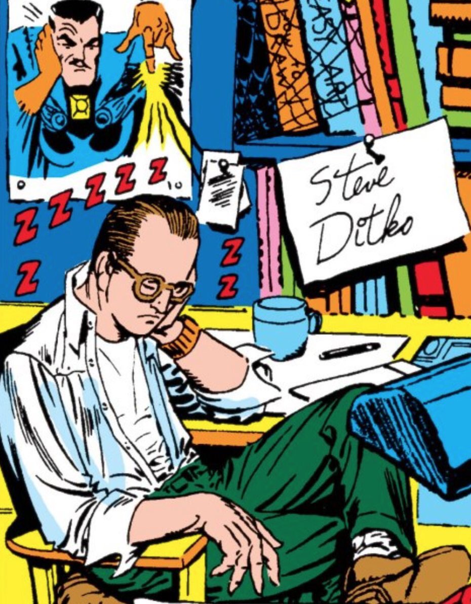 ItsDragonWagon's tweet photo. A legend who’s influence will outlive all of us. #RIPSteveDitko https://t.co/z5QAvLaHQ0