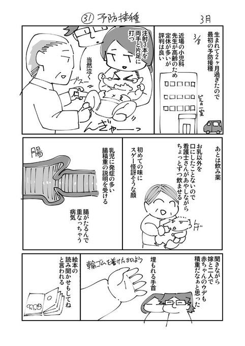 絵日記 3月分 