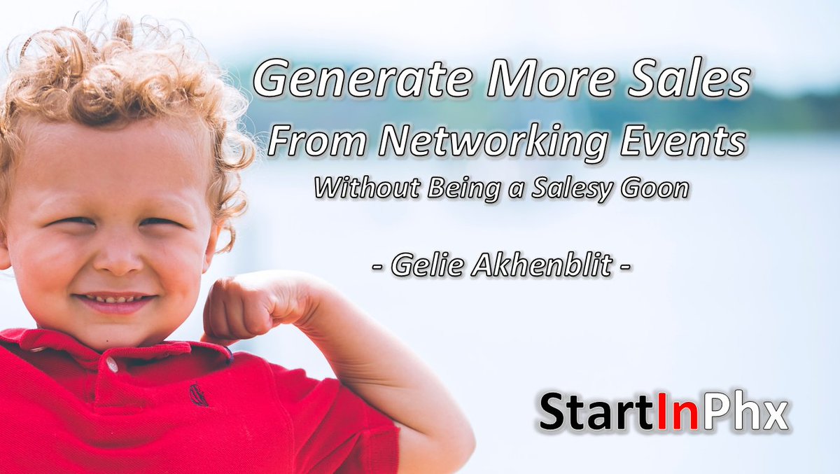 StartInPhx's tweet photo. “Networking events and conferences are a waste of money.” ... If this is you, you’re doing it wrong!

https://t.co/vbq96tuSV0

#salespro #salespeople #smallbusiness #entrepreneur #business #motivation #salesleadership #salesleader #marketing #podcast #blog https://t.co/sd01mUKCpV