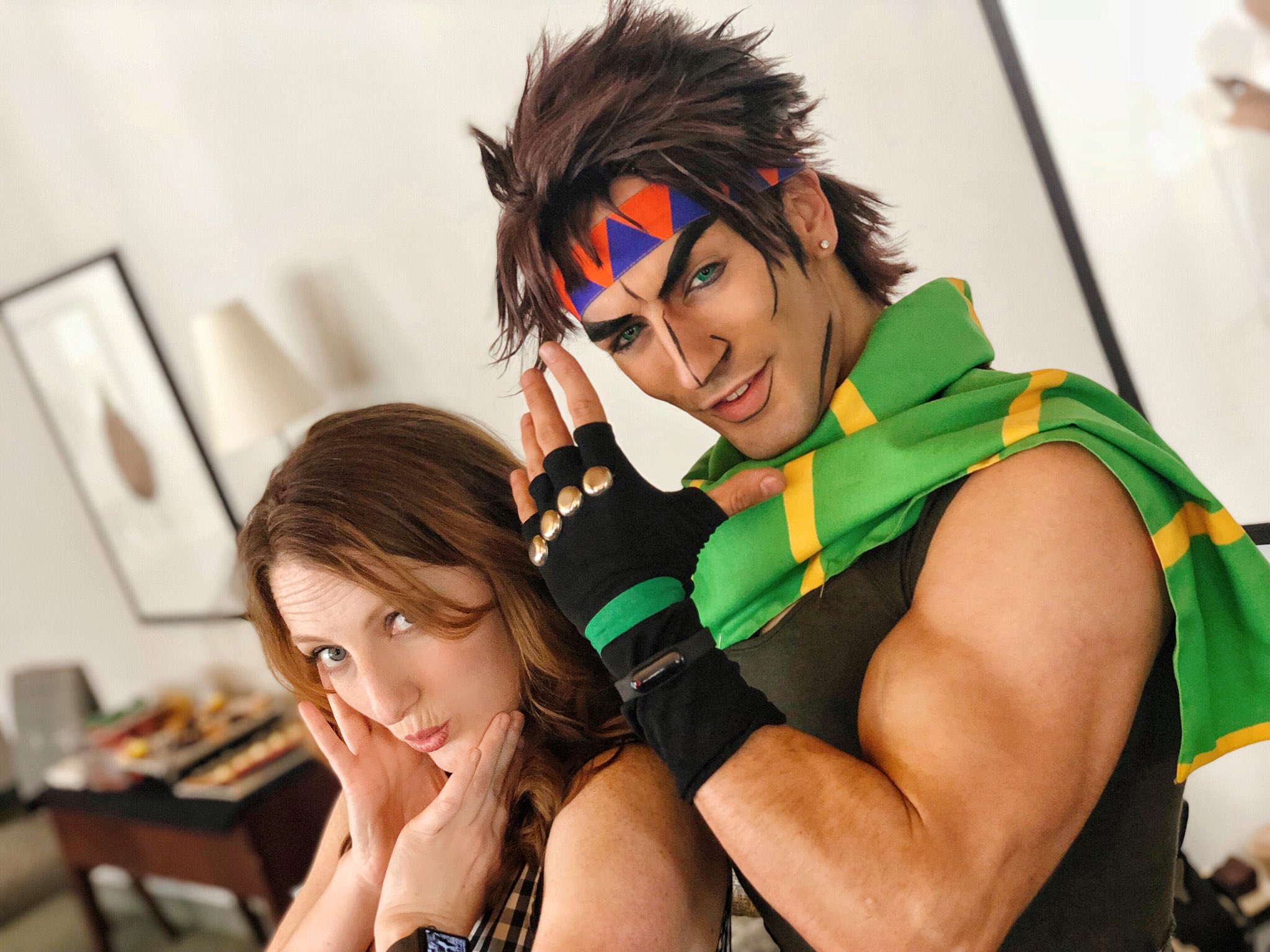 Leon Chiro - Keep calm, support and JOJO POSE! <3 You've been asking for  it and since I love you so much, I dedicate you this shot! Especially to  all Jojo's fans