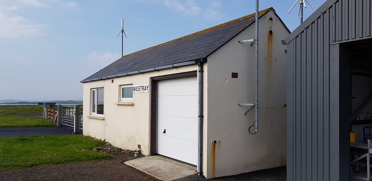 BBCOutofDoors's tweet image. Good morning! We're not live today, instead we bring you an Orkney bonanza. First up a special half hour recorded on our trip to the island of Papay. And after 7am an hour dedicated to George Mackay Brown. Our trip to Papay started at Westray airport...