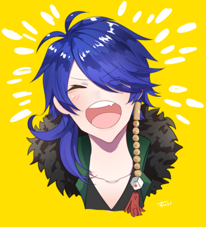 乱数「おたんじょーび、お祝いしてあげようと思ったけど、幸せそうだからこのままにしとこっか!」
幻太郎「そうですね。では2人で食事でも行きましょう」
#有栖川帝統誕生祭2018 
#有栖川帝統生誕祭2018 