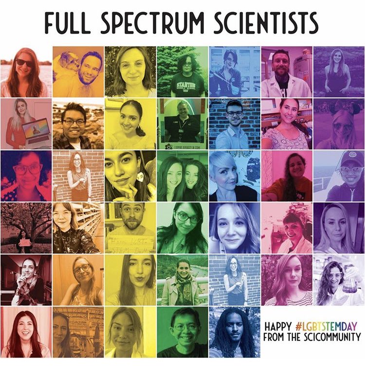 MartijnPeters_'s tweet photo. When a group of people come together and support one another, anything's possible👏🙌 #thescicommunity #LGBTSTEMDay #scicomm https://t.co/TNdhpETR7i
