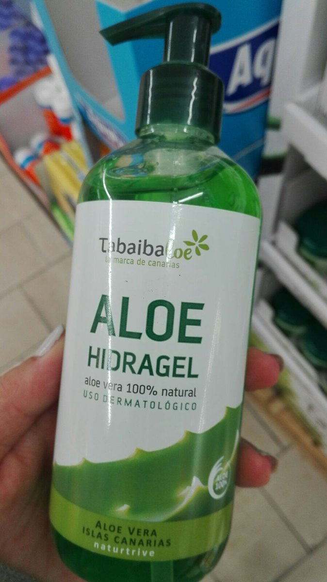 Twitter Veganoyo 🌱："#VeggieProductos Gel de aloe vera, de la marca Tabaibaloe. Sin alcohol Ni parabenos Ni sulfatos #Crueltyfree Encontrado en el Lidl. Precio: 2,49€ Info de @DreaGonz23 y @Lady_Moonred https://t.co/4yBPQSXxkH" /