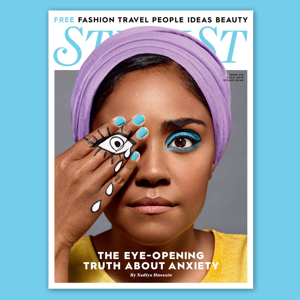 StylistMagazine's tweet photo. You never know what’s going on inside someone’s head… In this week’s issue @nadiyajhussain opens up about living with panic disorder. Read her interview here: https://t.co/hH7LlubL3l #mentalhealthmatters #mentalhealthawareness https://t.co/zlZMRBSoGW