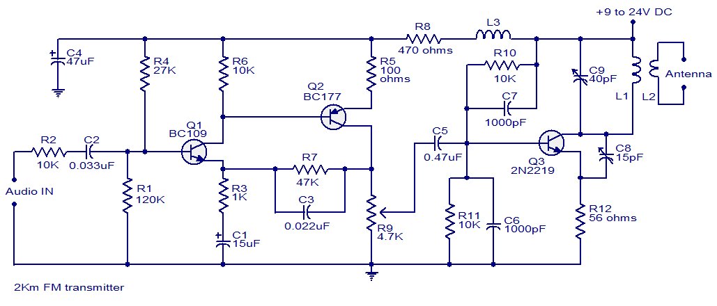 elprocus's tweet image. #FMtransmittercircuit, which transfers the information by varying the frequency of carrier wave according to the message signal. 
#ElectronicProjects #Elprocus #Electricalprojects 

Visit Here: goo.gl/r6AEhX