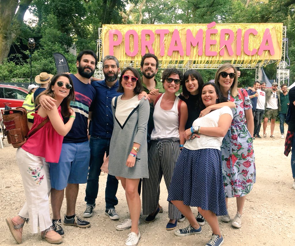 mariavarelaagra's tweet photo. Otro año que sobrevivimos al Portamerica 😁 https://t.co/Ij94ubDlF1