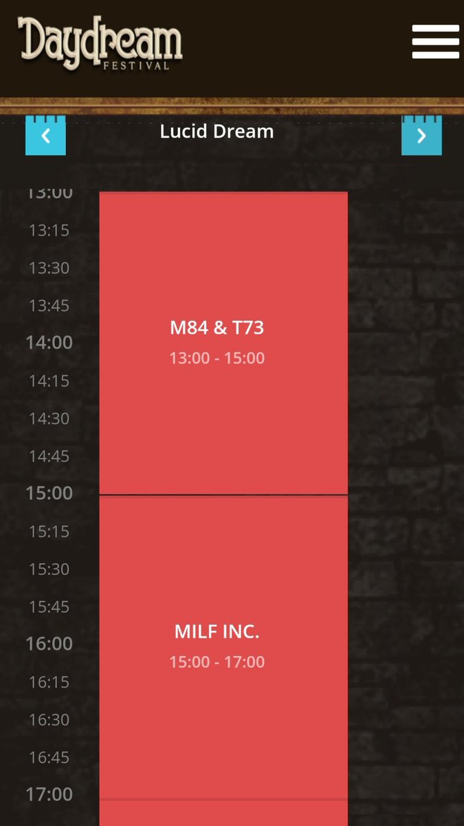 Part1 #TimeTable #LucidDream #Freestyle stage at <a href="/daydreamFstvl/">Daydream Festival</a> next saturday @T73music #M84 <a href="/DJFreezeNL/">DJ Freeze</a> #djQuint <a href="/djDozer/">Edosa</a> <a href="/TheDizZorder/">The DizZorder</a>