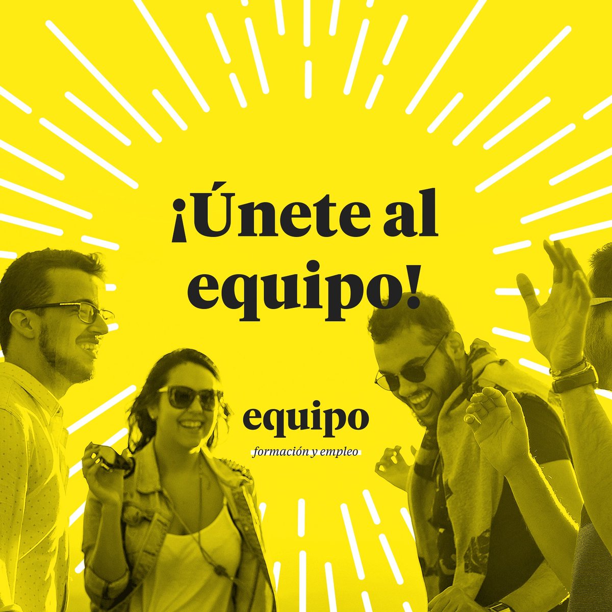 EquipoFormacion's tweet photo. #ÚneteAlEquipo ÚLTIMOS DÍAS Y ÚLTIMAS PLAZAS! https://t.co/rCx2jciJA2