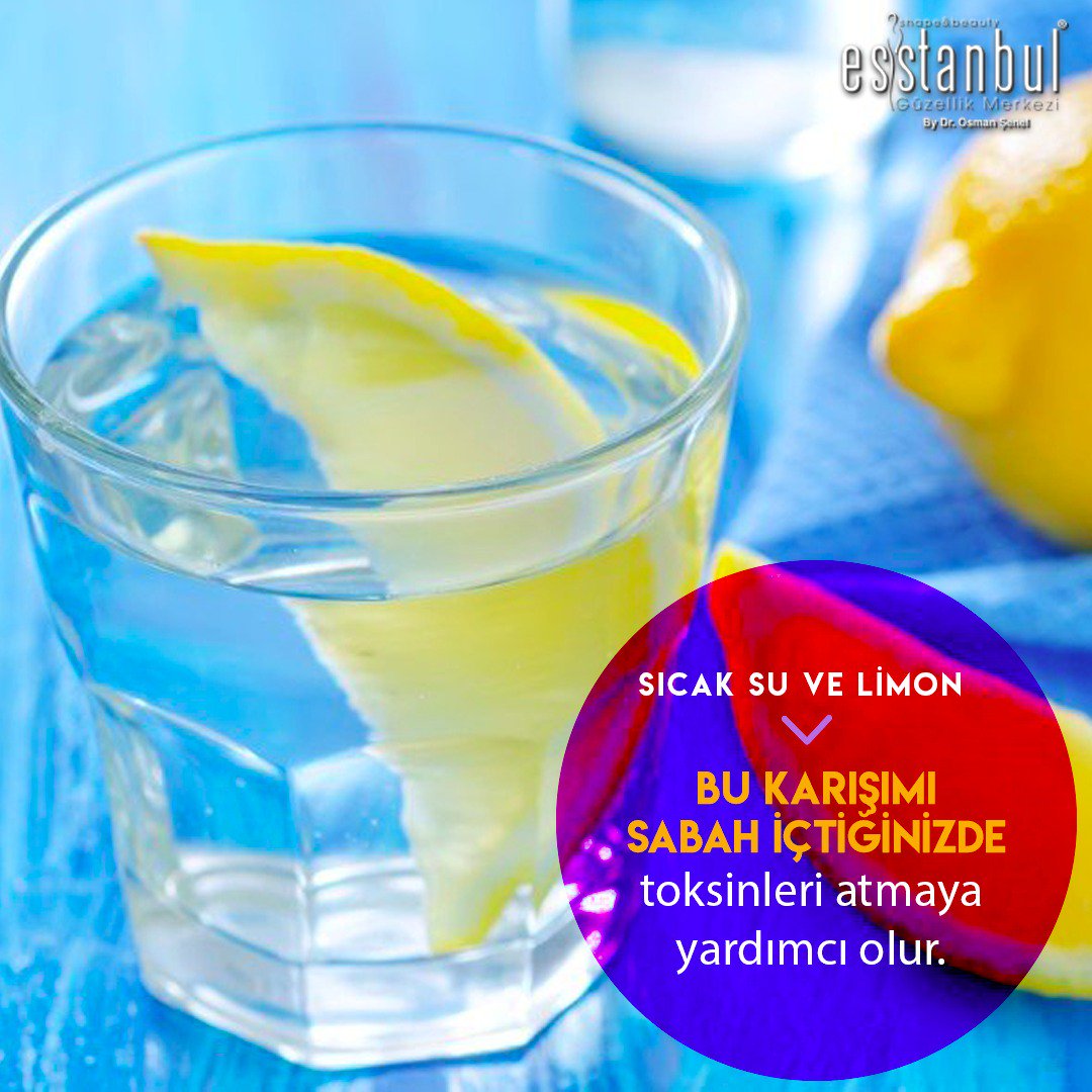 Sıcak su ve limon karışımını sabah içildiğinde toksinleri atmaya yardımcı olmakla birlikte kilo vermeyi kolaylaştırır ve açlık hissini azaltır.
#esstanbulgüzellikmerkezi #drosmansenel