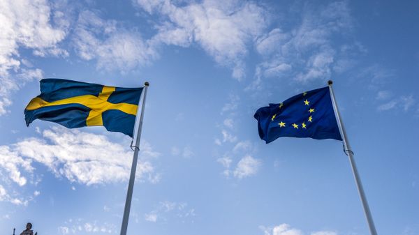 SvDNaringsliv's tweet photo. Att ta Sverige ur Europeiska unionen, som SD föreslår, skulle försvaga svensk konkurrens och urholka den svenska välfärden på ett förödande sätt. Det skriver Daniel Wiberg, chefsekonom på Företagarna på @SvDDebatt 
https://t.co/okuP7jAnkM https://t.co/Y7iiJdLygZ