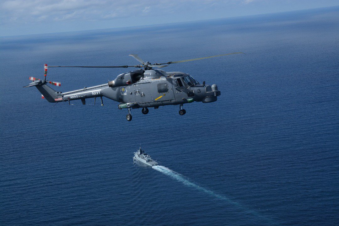 The RMN #SuperLynxMk100 and #FennecAS555SN involved in 2018 #TiomanWar Exercise. The exercise exhibits the RMN commitment in safeguarding the national interest.

#FlyNavy
#Kesiagaan
#Keselamatan 
#SediaBerkorban

@MPA_Barat
@tldm_rasmi
@Skn501