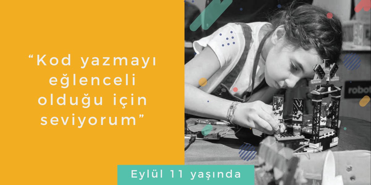 “Kod yazmayı eğlenceli olduğu için seviyorum” Eylül 
#zemberekco #teknolojivesanat #ilovecoding #kodlama  #coding #codingforeveryone #scratch #üretim #üretimkültürü #kadıköy #yeldeğimeni