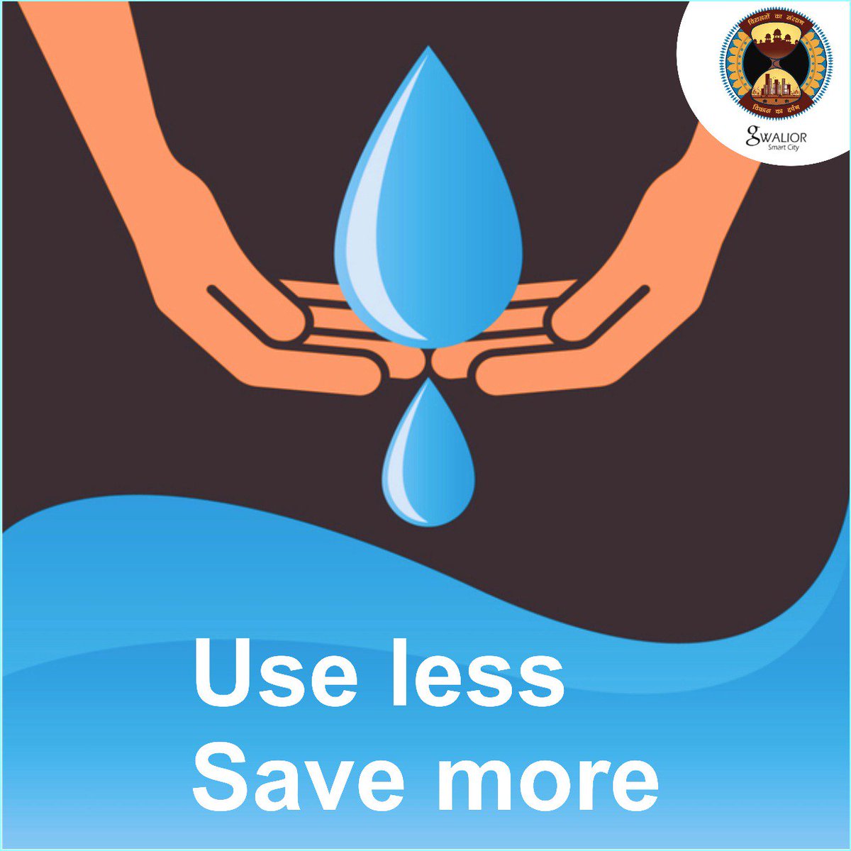 smartgwalior's tweet photo. #Water is the nerve of life for all living beings and saving it is our duty. #Gwalior Smart City Corporation is working towards water conservation…Are You?

#savewater #SmartGwalior #GSCDCL #UseLessSaveMore #WaterIsLife #india #SaveEnvironment #environment https://t.co/zdABGxeG6V