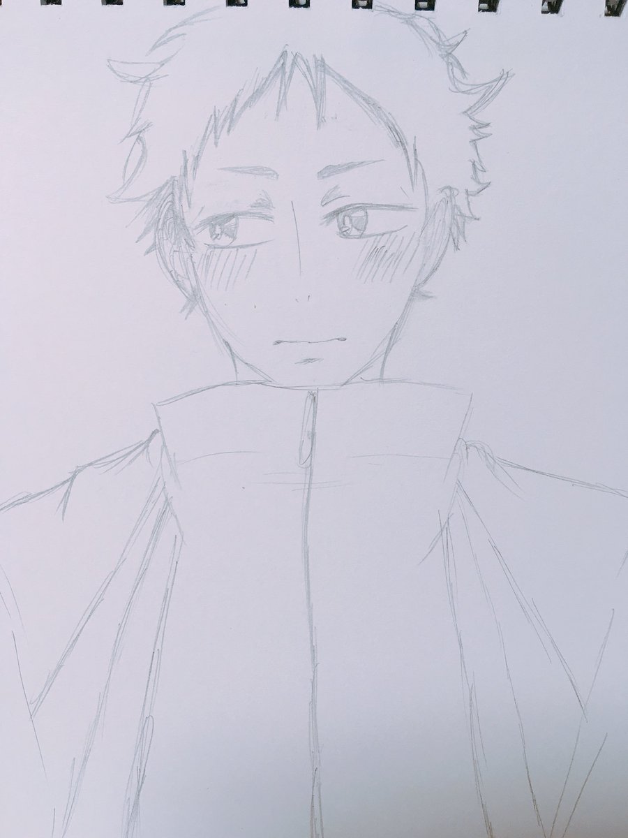 十 ハイキュー 赤葦京治 手描き アナログイラスト アナログ絵描きさんと繋がりたい 照れ顔 そんなに見つめないでもらえますか 十 ハイキュー 赤葦京治 手描き アナログイラスト アナログ絵描きさんと繋がりたい 照れ顔 そんなに見つめないでもらえますか