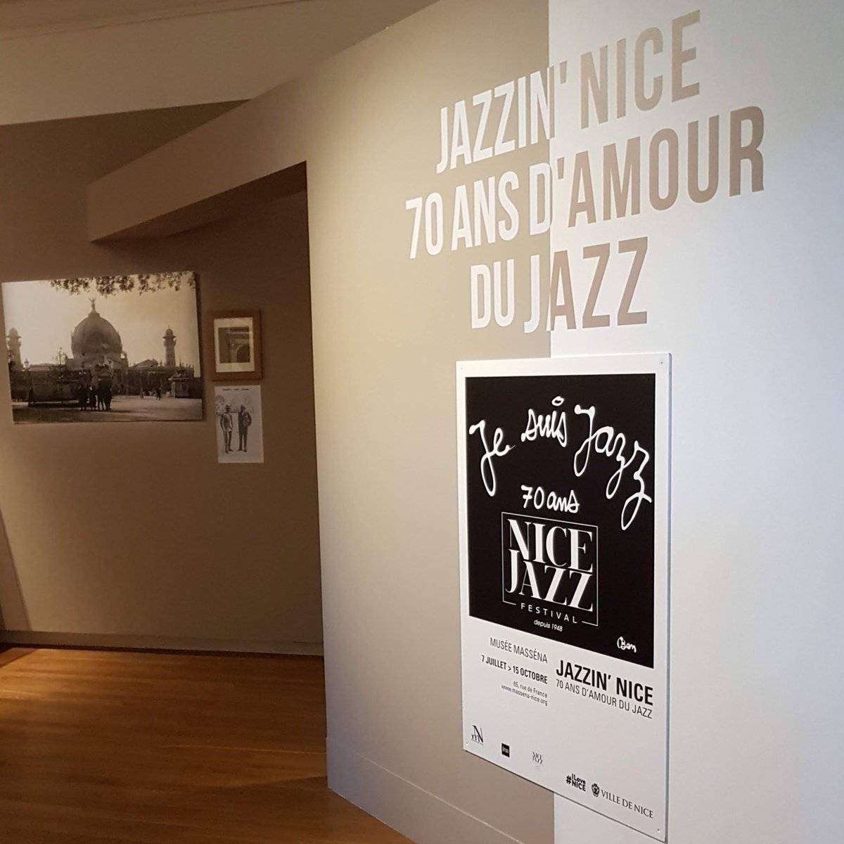 Ouverture aujourd'hui de l'exposition JAZZIN’NICE, 70 ans d’amour du jazz à la villa Masséna  #NJF70 #Nice06 #ILoveNice #NJF2018 #villamassena #cotedazur #francebleuazur