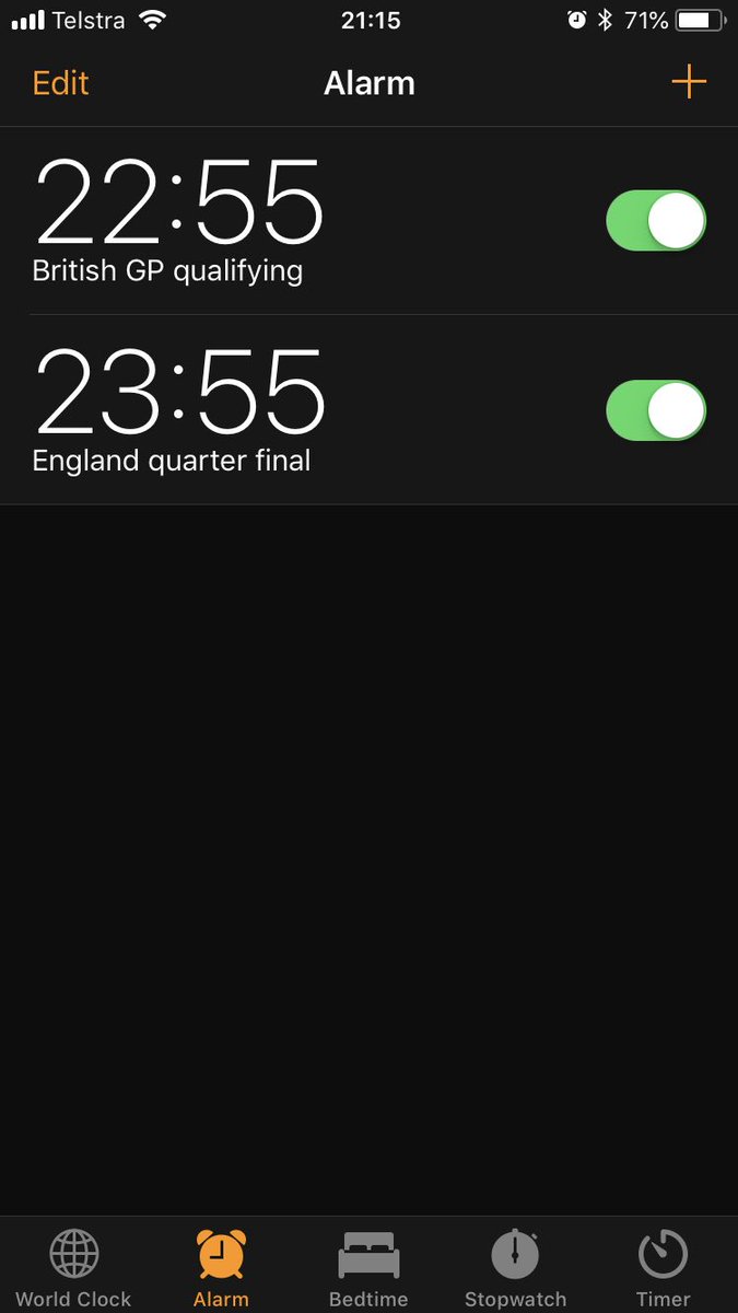 Right, power nap time, and then this: #ENGSWE #BritishGP