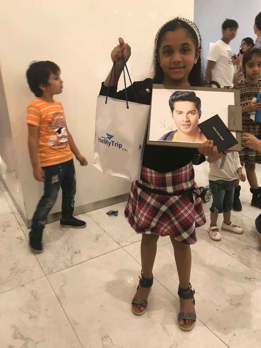 DanElinor's tweet photo. @Varun_dvn thank you Varun for giving my sister (your biggest fan) a chance to see you perform live in iifa! And you was amazing!!🔥 and she doesn’t forget to scream in the audience before you start to dance: “Varun Dhawan I Love You” https://t.co/Z9ZOCk9eZM