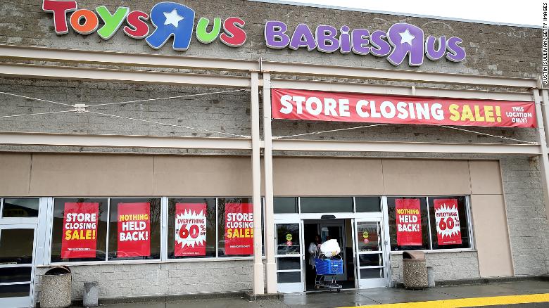CNN's tweet image. An anonymous shopper bought $1 million in Toys 'R' Us toys right before stores went out of business.

The toys' destination? Into the arms of needy children. cnn.it/2MYxThJ