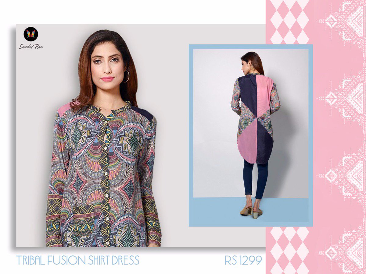 ScarletRoss16's tweet photo. Featuring Tribal Fusion Shirt Dress:
1. Colour blocking
2. Panelling
3. Wavy placket
4. Shell buttons
5. Print play
6. High-low hemline
This Tribal Fusion Shirt Dress that will make you stand out in the crowd no matter what the occasion is! https://t.co/BcpcoPwyH0