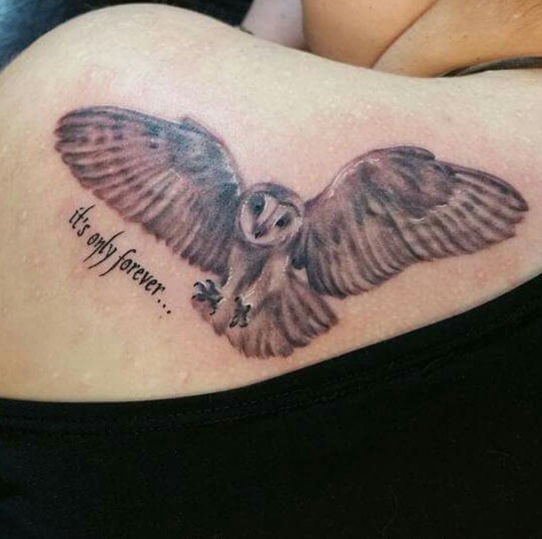 Labyrinth Owl Tattoo by Notwendigkeit on DeviantArt