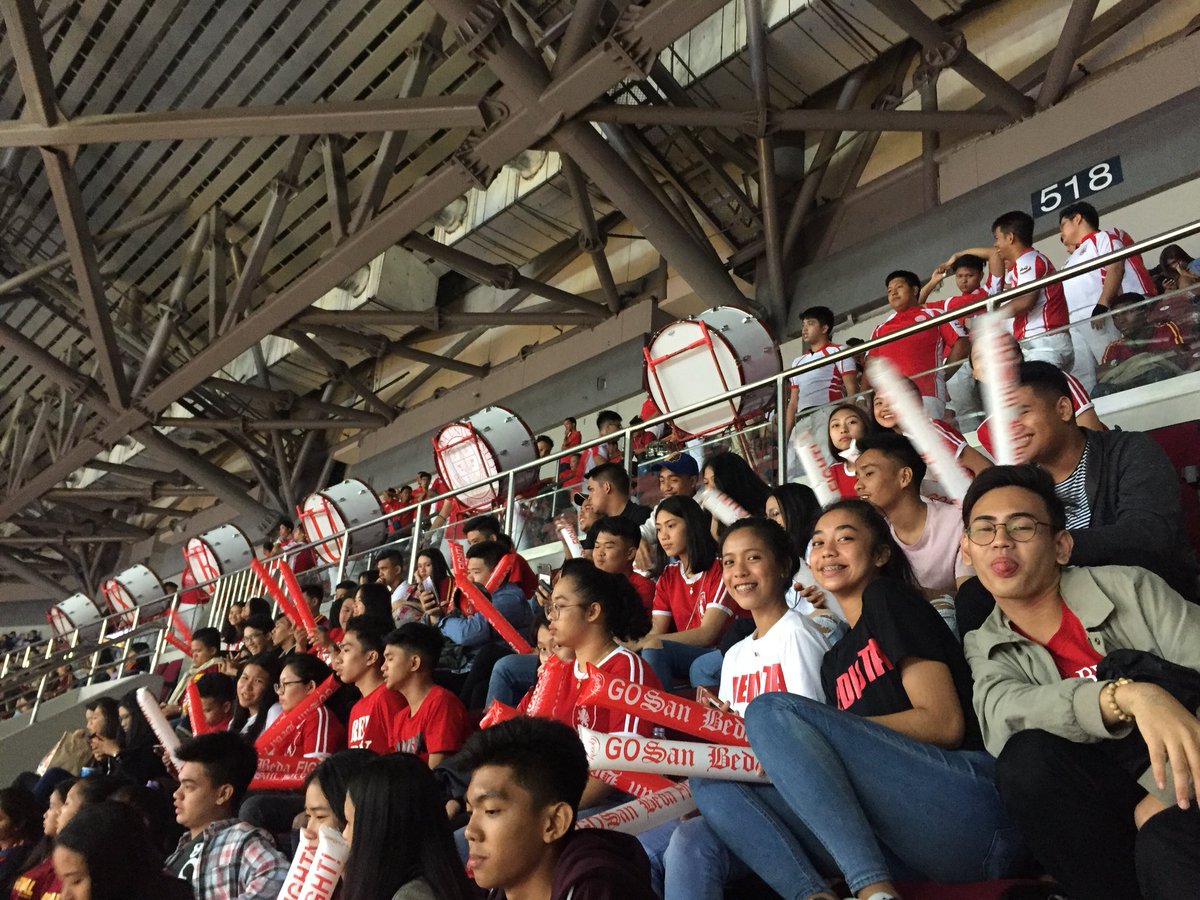 SanBedaUnivBand's tweet photo. NCAA Season 94 has officially begun.

Goodluck @SBC1basketball and to all of our Bedan Athletes 🔴⚪️

¡Animo San Beda!

Go Lions Fight! 

#AnimoSanBedaBeatAltas
#RoarWithUs https://t.co/VMvjLmGusL