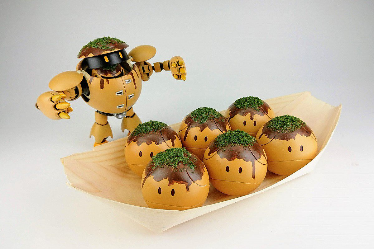 凸 凹の店 No Twitter はりるんさん たこ焼きハロ完成です ６つつくるのは大変だったとのこと