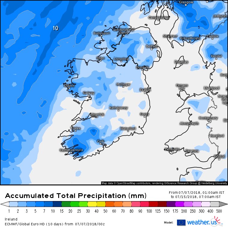 Ecmwf Precipitation Charts