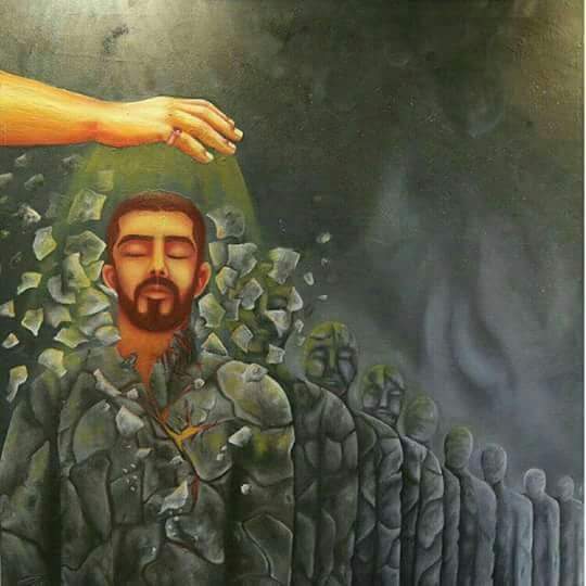 💜 المهدي أملي 💔 no Twitter: "#إذا قام قائمنا وضع يده على رؤوس العباد فجمع بها عقولهم ، وكملت بها أحلامهم . #الباقر عليه السلام الكافي، 1/25/ح 21. اللهم صل على محمد