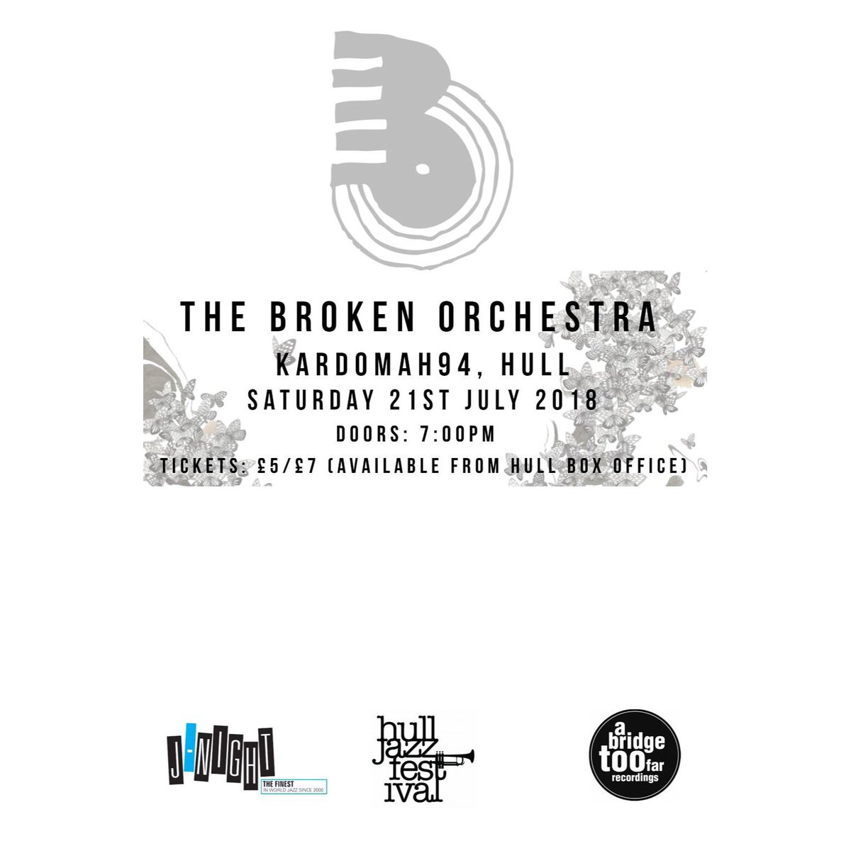 brokenorchestra's tweet photo. Two weeks today and we'll be playing @Kardomah94 for the @JNightJazz

Tickets available @HullBoxOffice 

#Hull #Jazz #HullJazz #HullJazzFestival #NowPlaying #BBCIntroducing #BBC6Music
#cafedelmar https://t.co/7qbl38ECci