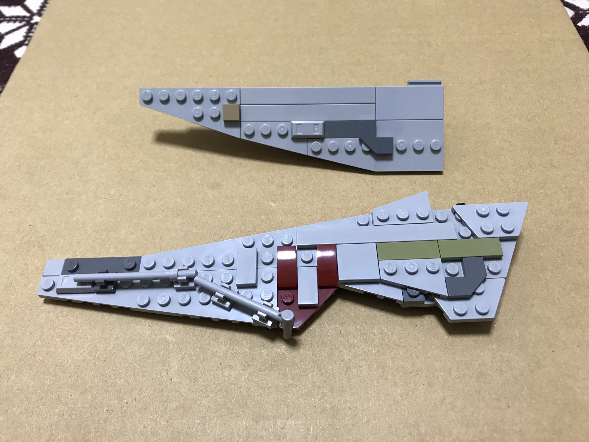 Lego スターウォーズ ミレニアムファルコン 作成記録 Twitter