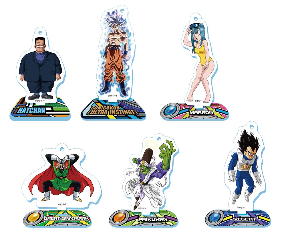 新商品】「ドラゴンボールシリーズ」アクリルdeカード 第6弾（全25種