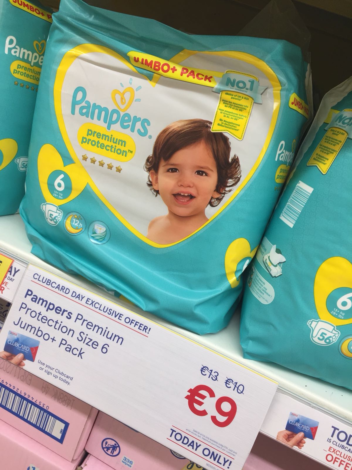 pampers tesco ireland