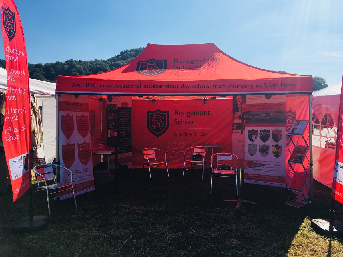 RougemontSchool's tweet photo. A beautiful summerโs day to be at #MachenShow Pop by and visit us! #RougemontReady https://t.co/KhdYQ6eCCd
